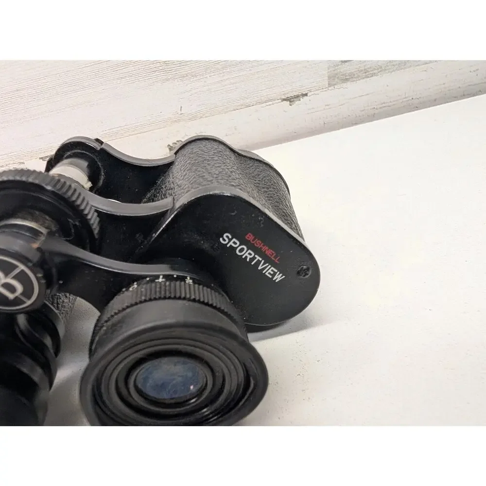 Vintage Bushnell Sportview 8x30 Binoculars Fully Coated Optics Strap